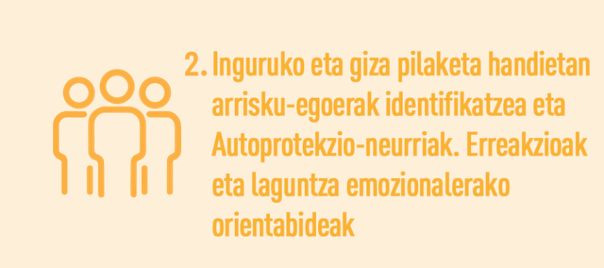 2. unitatea. Prebentzioa eta autobabesa ingurunean, eta kontzentrazio handiak